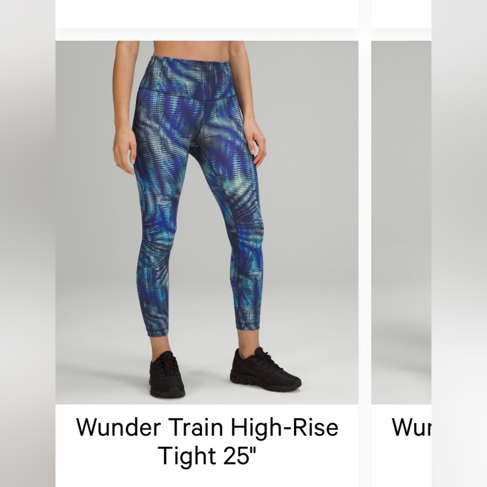 Lululemon Wunder Train High-Rise Tight 25”